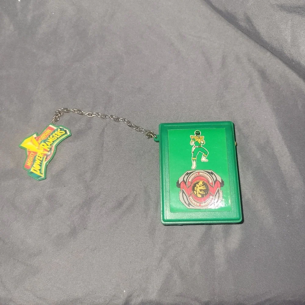 Mighty Morphin Power Rangers Green Ranger Beeper Toy 1993 Vintage RARE